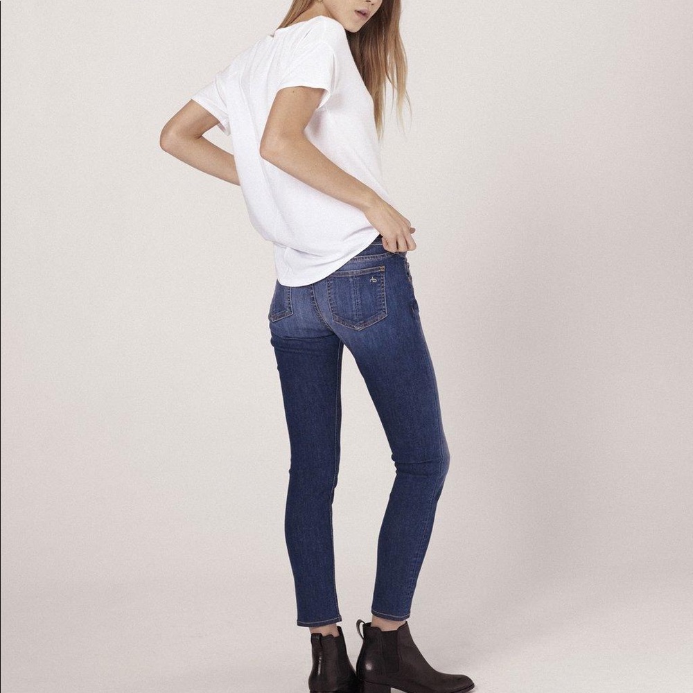 New Rag & Bone ankle skinny jeans in Rae sz 24 4x Pick!!